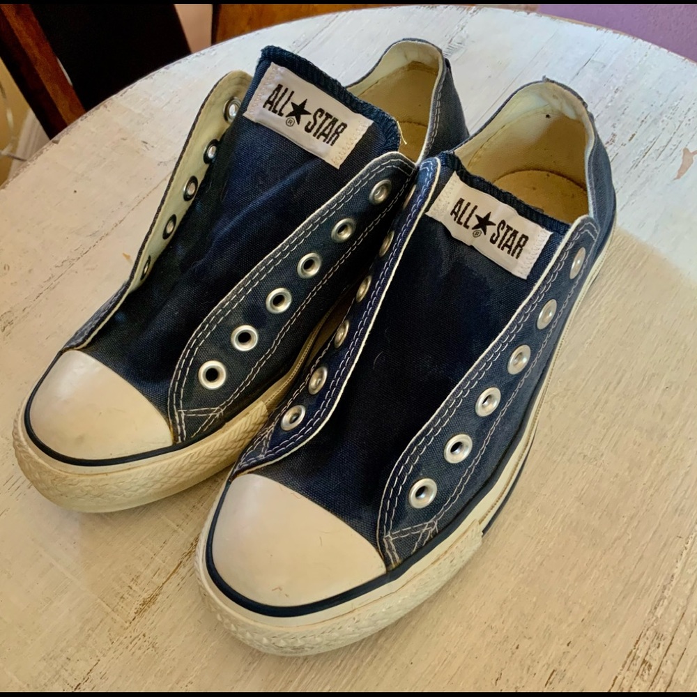 Blue All Star Converse size 8